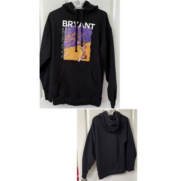 Kobe Bryant New black hoodie large Streetwear Official 24 Lakers signature - Picture 4 of 5